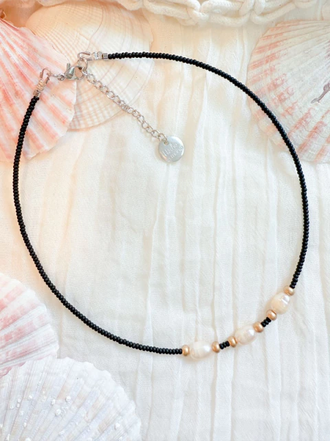 Collar Mardel Negro - comprar online