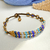 Tobillera Triple Azul