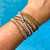Pulsera bordada de 5 vueltas