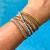 Pulsera bordada de 5 vueltas
