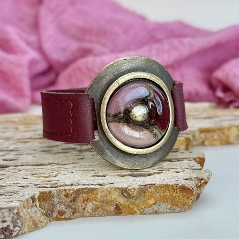 Pulsera Bowie Bordeaux 121 - comprar online