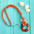 Collar Ziggy Naranja Coral 162 - comprar online