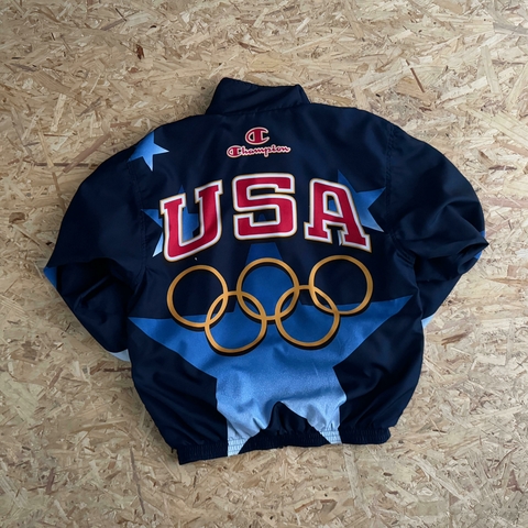 Rompevientos Champion Juegos Olímpicos USA 1996 / Talle L