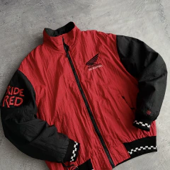 Campera convertible Racing vintage HONDA Ride Red (made in USA) - TRUE$HOP