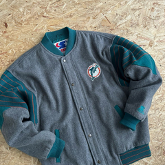 Bomber Jacket Paño Miami Dolphins By Starter Limited Edition NFL - TRUE$HOP