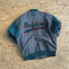 Bomber Jacket Paño Miami Dolphins By Starter Limited Edition NFL