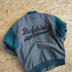 Bomber Jacket Paño Miami Dolphins By Starter Limited Edition NFL en internet