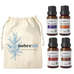 Kit Óleos Essenciais + Saquinho de algodão na internet