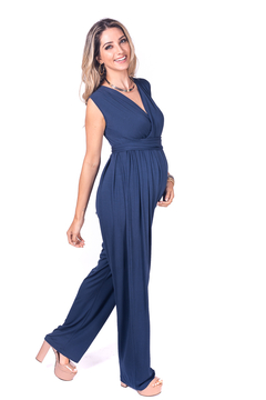 Macacão pantalona gestante - Lirio Gestante | Roupas para Grávidas