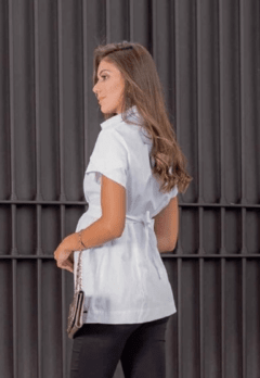 Blusa gestante tricoline - comprar online