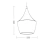 Pendente TD-901 Preto - Taschibra - comprar online