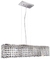 Pendente Milano Retangular 4 Luzes - LLUM Bronzearte