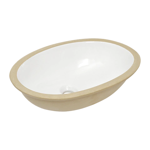 Fiori Cuba Embutir Oval Grande Branca 55CB01