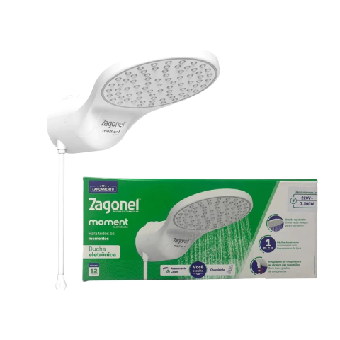 Ducha Moment 7500W Zagonel Branca