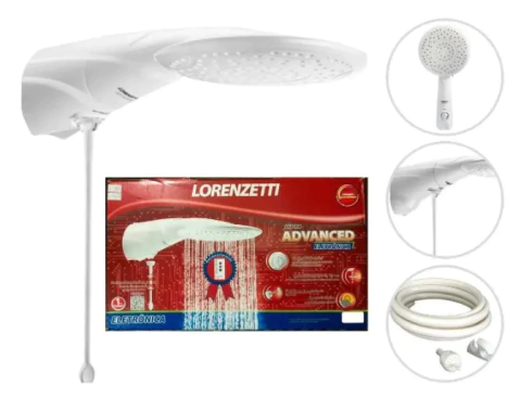 Ducha Advanced Eletrônica 7500W - Lorenzetti