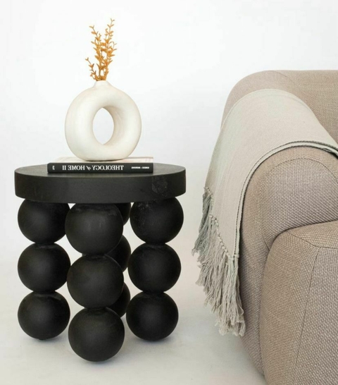 Taburete Mila Negro - comprar online