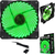 COOLER PARA GABINETE GAMEMAX GALEFORCE 32 LED 12CM VERDE - GF12G