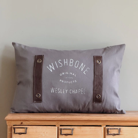 Almohadón Wesley [GRIS] - comprar online