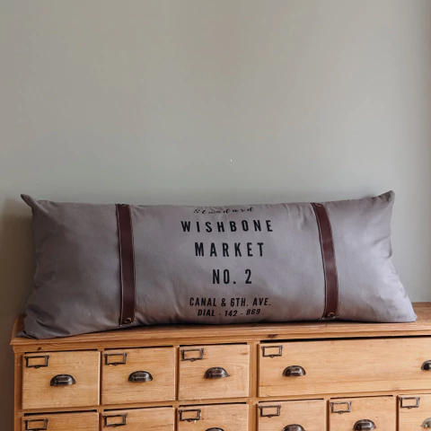 Almohadón Market XL [GRIS]