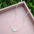 Colar Cristais Transparentes
