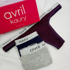 Colaless Algodón Pack x3 Avril Kaury Art. 301