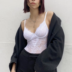 Imagen de Body c/ aro s/ armar de encaje Art. 5722