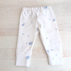 pantalon - estampa animalitos azulinos - en internet