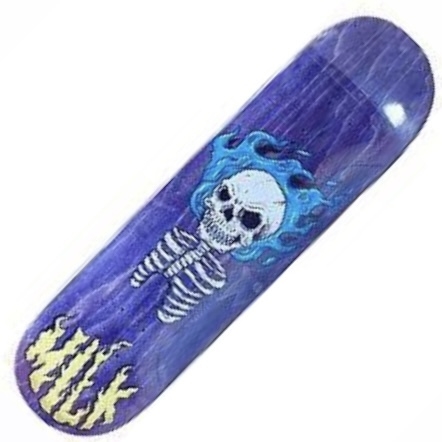Shape Milk Burning Skull 8.1”