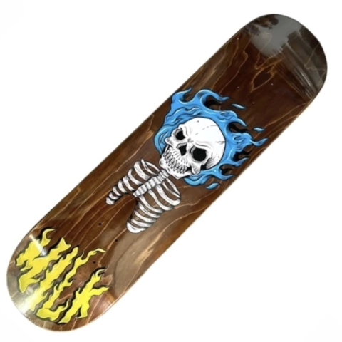 Shape Milk Burning Skull 8.1”