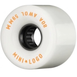 Roda Mini Logo A.W.O.L 80A White