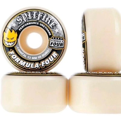 Roda Spitfire F4 Conical Yellow 53mm 54mm e 56mm