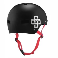 Capacete Niggli Iron Pro - Preto Fosco Fita Vermelha na internet