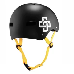 Capacete Niggli Iron Pro - Preto Fosco Fita Amarela na internet