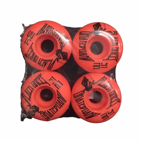 Roda Black Sheep Color laranja Iniciante 53mm 90a