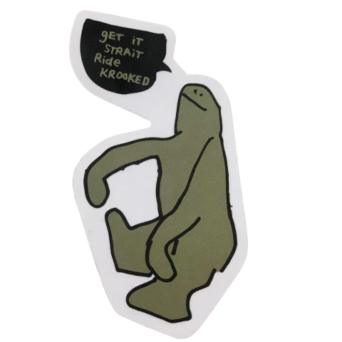 Adesivo Krooked Get It Strait Ride