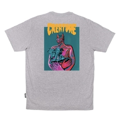 Camiseta Creature Traveler Hound Cinza