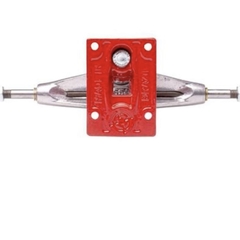 Truck Intruder Skateboard Solid Silver And Red - da Batata Skate Shop