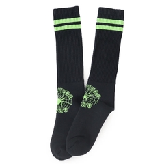 Meia Creature Web Preto