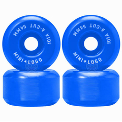 Roda Mini Logo 52mm A Cut 101a Azul