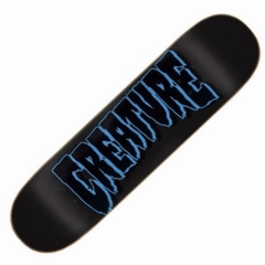 Shape Creature Maple Logo Outline Preto-Azul 9''