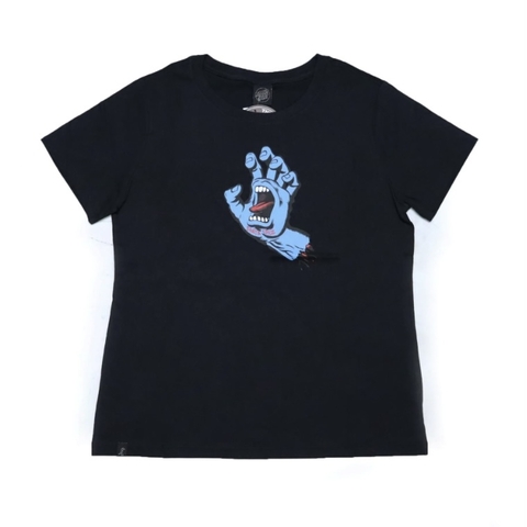 Camiseta Santa Cruz Juvenil Screaming Hand Black