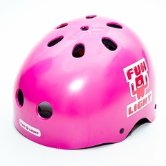 Capacete Fun Light Profissional Rosa