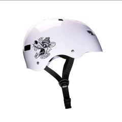 Capacete Niggli Iron Pro Light Branco - Promodel Luiz Francisco Rato