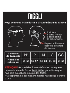 Capacete Niggli Lunar - Fosco Iron Profissional na internet