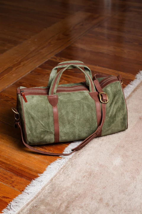 Bolso Cilindro Gamuzón - comprar online