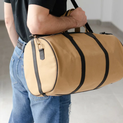 Bolso Cilindro Lona en internet