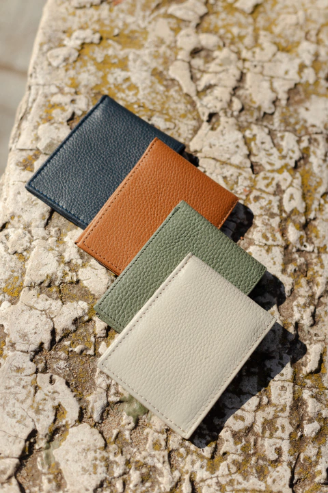 Billetera Cuero Colores