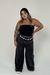 Calça Aline Preta estonada - comprar online