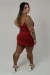 Vestido Isadora Curto Drapeado - CHICA