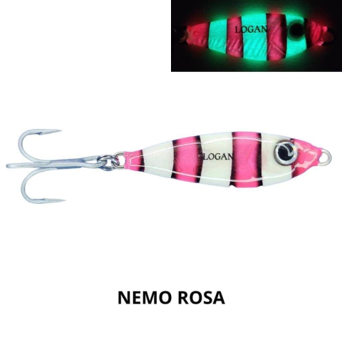 Señuelo Logan Jig Nemo Glow 1.5 Onzas